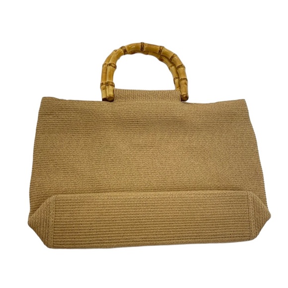 Flora Bella Woven Raffia Purse OS - Picture 3 of 14